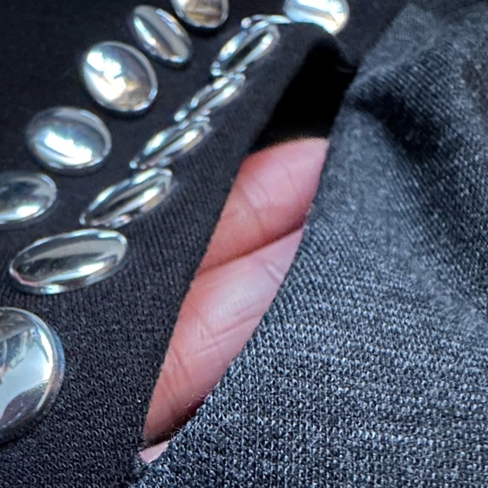 MICHAEL KORS Studded Sheath Dress with Shoulder Cutouts - Picture 7 of 7